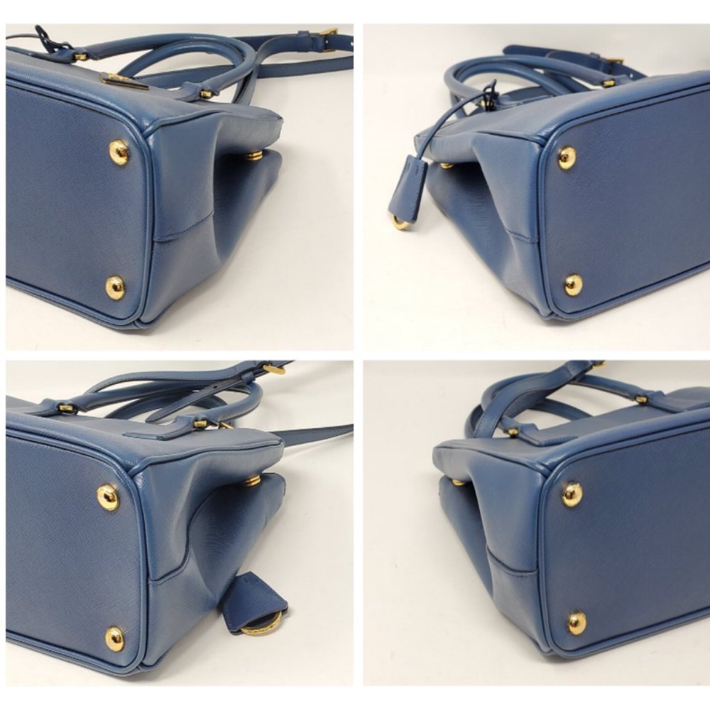 Auth Prada Small Galleria Saffiano Crossbody Bag - Picture 11 of 16